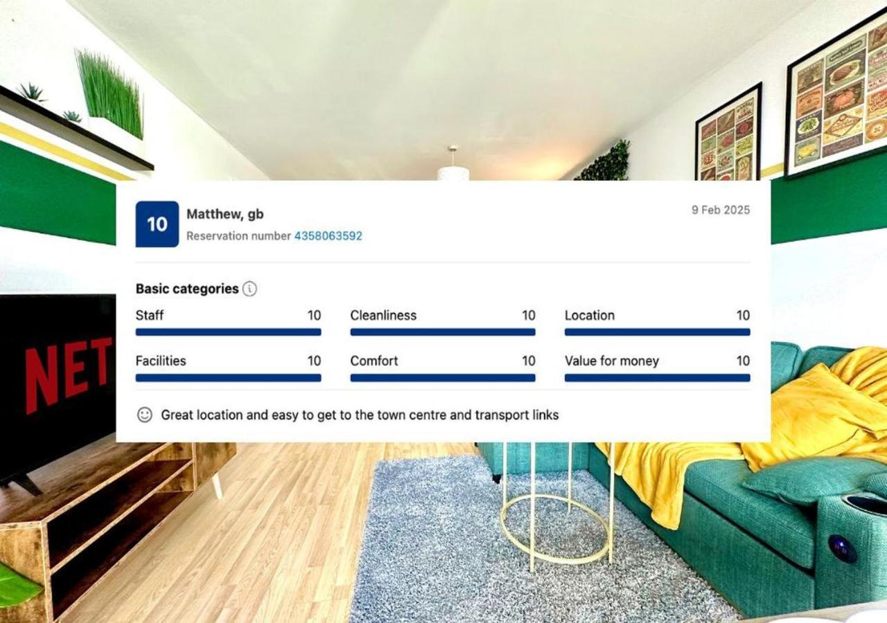 Watford Serviced Apartment, Free Parking, City Centre Eksteriør bilde